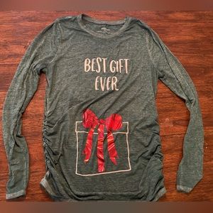 Motherhood Maternity “Best Gift Ever” long sleeve